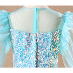 Little Girl Ball Gowns Girl Elegant Pageant Gorgeous Sequins Communion Party Princess Dress