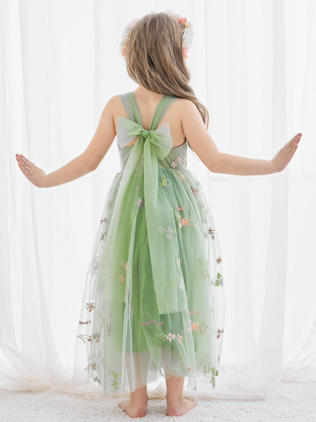A-line Tulle Ankle-length Dress (2003227711)