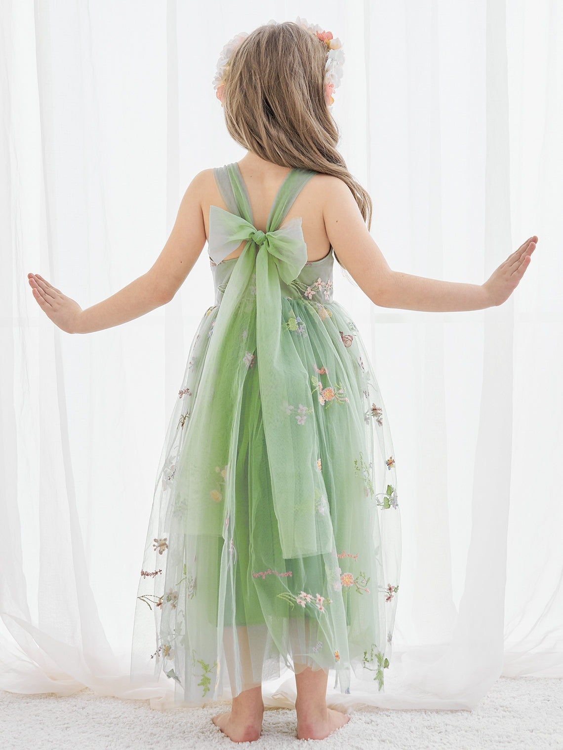 A-line Tulle Ankle-length Dress (2003227711)