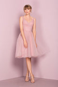 Cute  V Neck Knee Length Homecoming Dress Short Prom Dresses