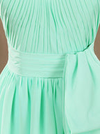Numbersea Sheath Column Strapless Sweetheart Floor Length Chiffon Prom Formal Evening Dress with Split