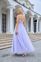 Ladies V Neck Chiffon Lace Spaghetti Strap Bridesmaid Dress Wedding Party Beach Evening Dress 28090