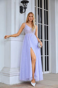 Ladies V Neck Chiffon Lace Spaghetti Strap Bridesmaid Dress Wedding Party Beach Evening Dress 28090