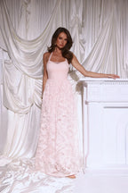 Luxury Prom Dresses with Lace Fabric Halter Neck and Sequin Detail