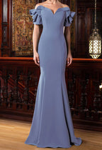 Trumpet/Mermaid Off-the-Shoulder Mother of the Bride Dresses