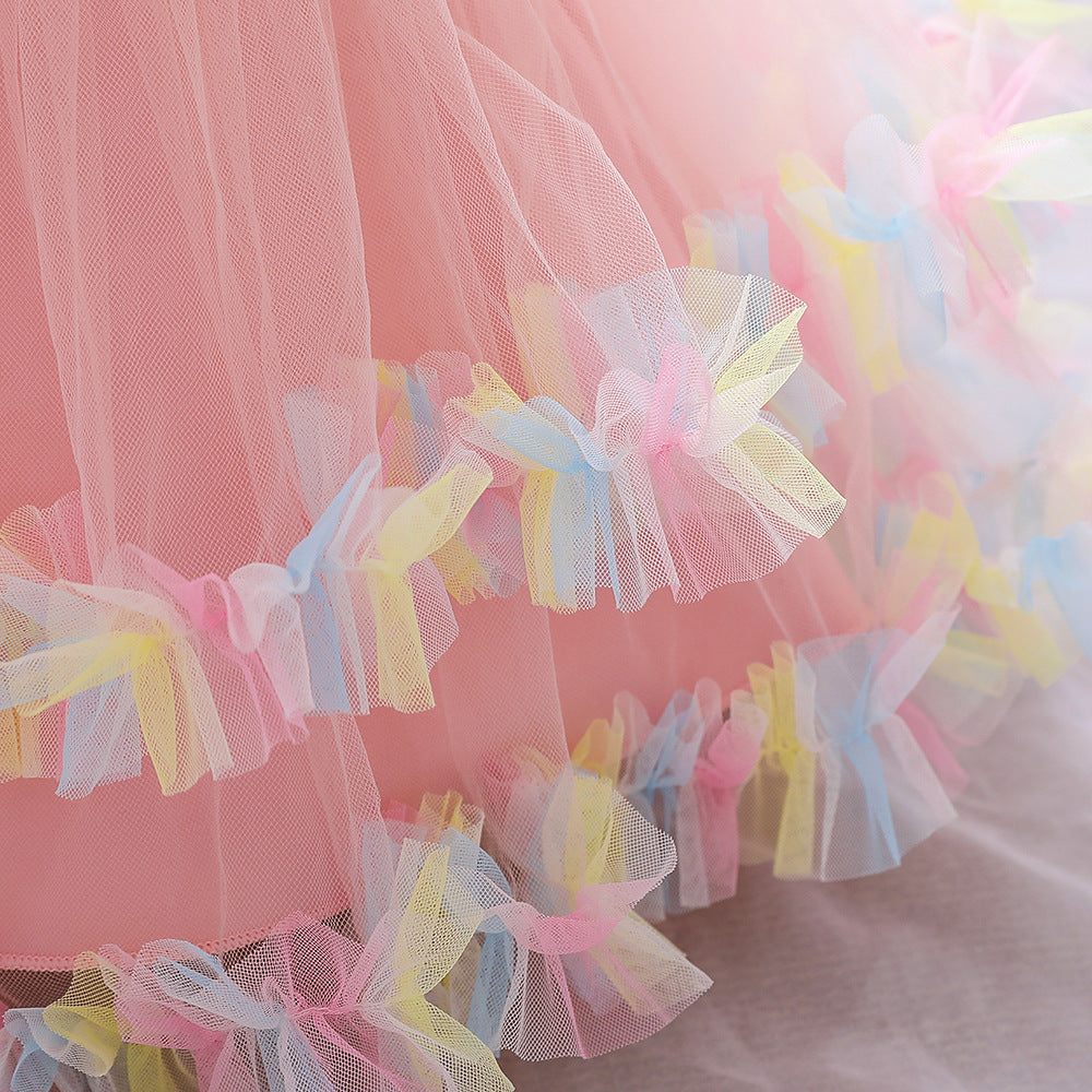 Baby Girl First Communion Dress Toddler Birthday Party Dress Girl Formal Dresses