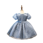 Baby Girl First Communion Dress Girl Summer Stars Fluffy Formal Princess Party Dress