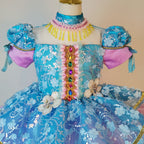 Cute Baby Girl Beauty Pageant Sequins Toddler First Communion Princess Dress