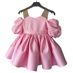 Cute Baby Girl  Baptism Dress Toddler Pageant First Communion Princess Dress