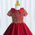 Sweet Baby Girl Birthday Party Dress Toddler First Communion Dress
