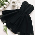 A-line Sweetheart Satin Homecoming Dresses