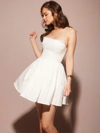 Waist Wrap A-line Vacation Dress