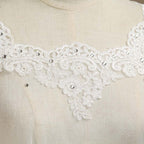 Women's Wrap Shrugs Shawls Tulle Wedding Party / Evening Appliques Flower Lace with Beading