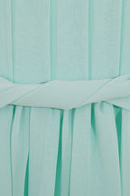 A-line Floor-length One Shoulder Chiffon Bridesmaid Dresses