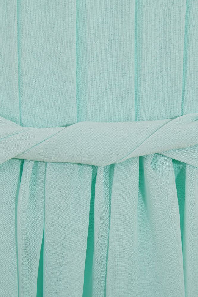 A-line Floor-length One Shoulder Chiffon Bridesmaid Dresses