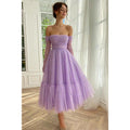 A Line Sweetheart Pleats Long Sleeves Vintage Prom Dress