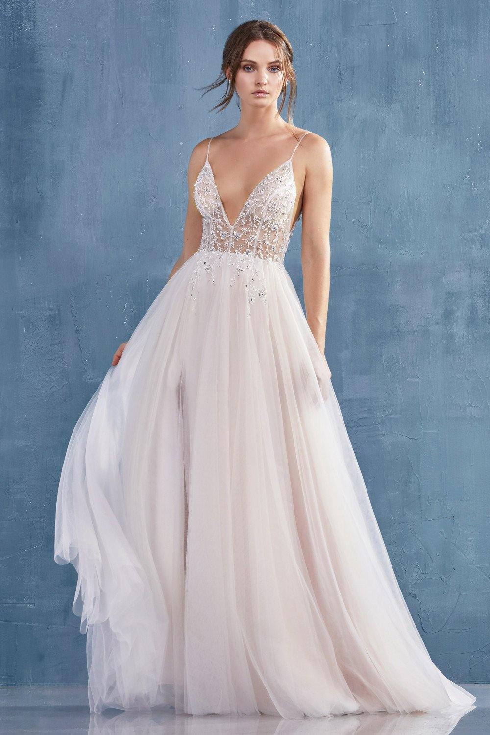 Sexy Long Wedding Dress Bridal