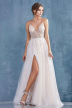Sexy Long Wedding Dress Bridal
