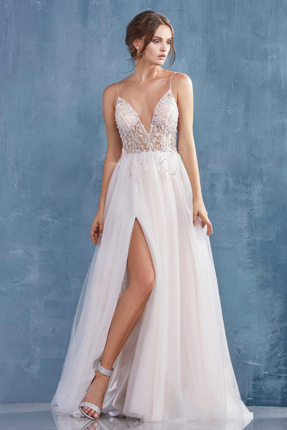 Sexy Long Wedding Dress Bridal
