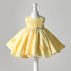 Cute Baby Girl Baptism Dress Toddler Birthday Communion Princess Dress
