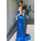 Chic & Modern Off-Shoulder Sleeveless Mermaid Evening Party Prom Dress