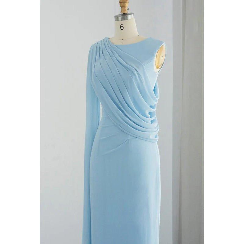 Chic & Modern Sheath/Column Sleeveless Evening Party Prom Dress