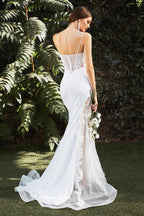 Mermaid Illusion Wedding Dress
