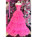Classic & Timeless Spaghetti Straps A-Line Evening Party Prom Dress