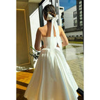 Couture & Ornate V-neck A-line Sleeveless Strapless Eleagant Formal Prom Dress