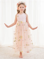 A-line Tulle Ankle-length Pink Dress (2003227599)
