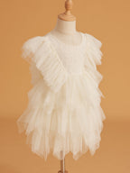 Lace Tulle Short/Mini Dress (2003227815)