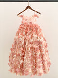A-line Tulle Floor-length Dress (2003227607)