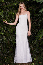 Formal Sheath Long Bridal Gown