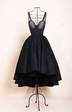 High Low Vintage Homecoming Dresses Short Prom Dress
