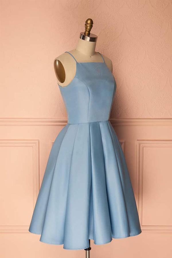 Homecoming Dress Halter Sleeveless Short Prom Dress Party Dress