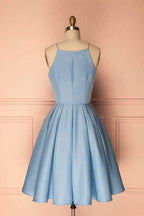 Homecoming Dress Halter Sleeveless Short Prom Dress Party Dress