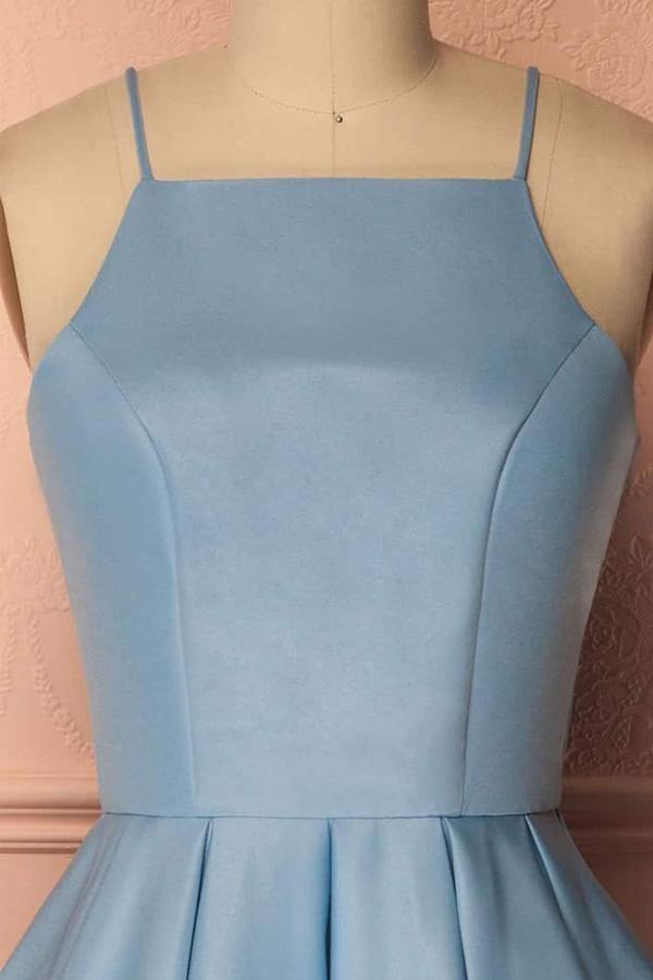 Homecoming Dress Halter Sleeveless Short Prom Dress Party Dress