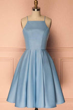 Homecoming Dress Halter Sleeveless Short Prom Dress Party Dress