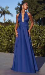 Convertible Straps A-Line Prom Gown