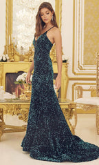 Sequin Mermaid Prom Dress