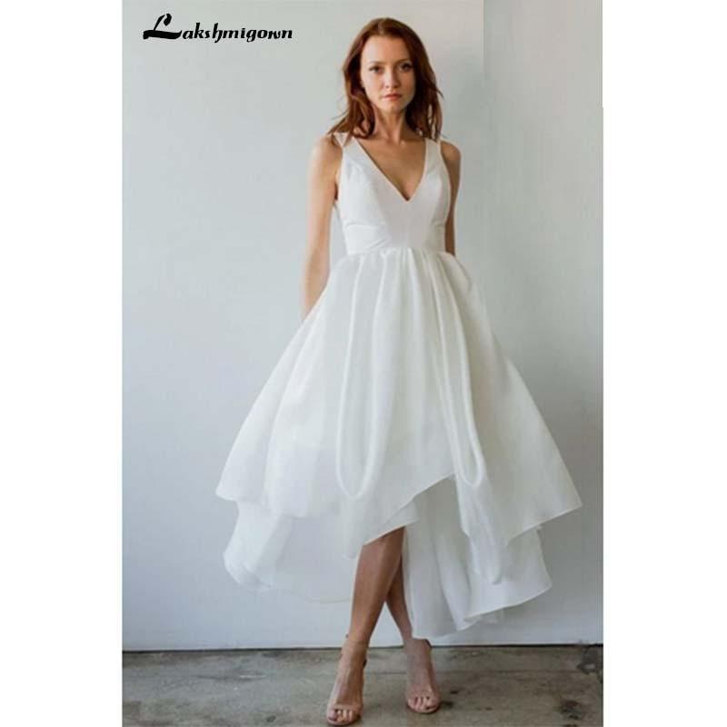 NumberSea A-line Wedding Dresses Beach Prom Party Bridal Gowns