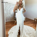 NumberSea Backless Sexy Women Wedding Dresses Mermaid Wedding Dress