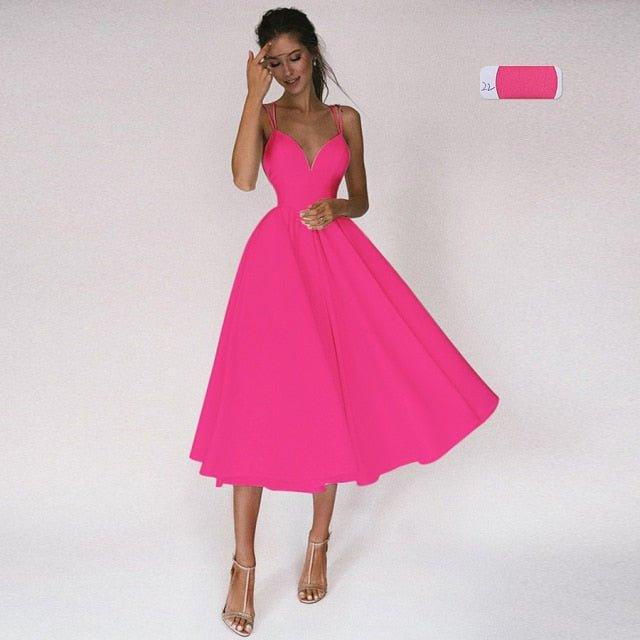 NumberSea Beach Short Wedding Dress Soft Satin Spaghetti Strap A Line Bridal Wedding gown trouwjurk Vestidos de Nova wedding party dress
