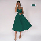 NumberSea Beach Short Wedding Dress Soft Satin Spaghetti Strap A Line Bridal Wedding gown trouwjurk Vestidos de Nova wedding party dress