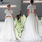 NumberSea Beach Wedding Dresses Sexy Spaghetti Straps Backless
