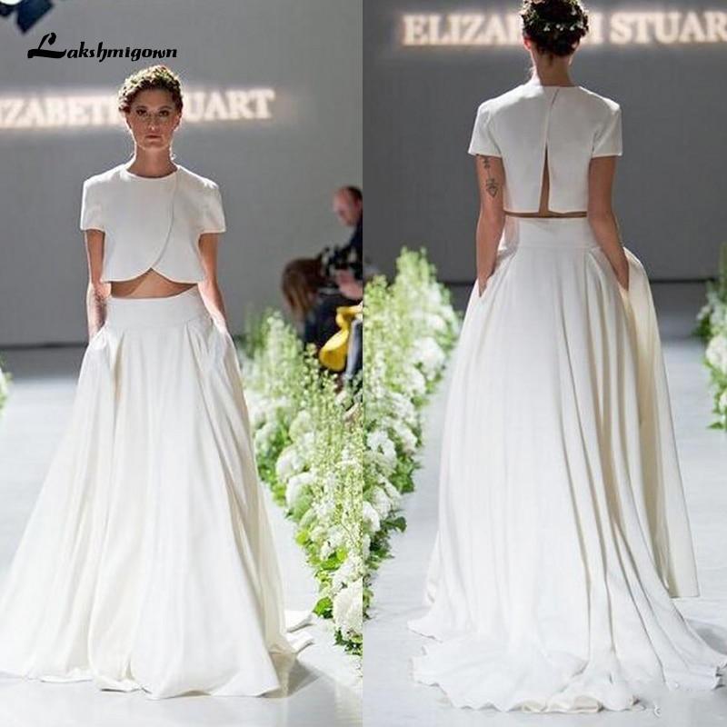 NumberSea Beach Wedding Dresses Sexy Spaghetti Straps Backless