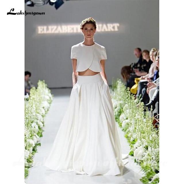 NumberSea Beach Wedding Dresses Sexy Spaghetti Straps Backless