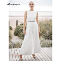 NumberSea Bohomain Jumpsuits Wedding Dresses O Neck Sexy