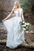 NumberSea Gorgeous Inexpensive Lace Tulle Wedding Dress Boho Bridal Dresses
