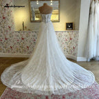 NumberSea NumberSea A Line Wedding Dresses For Women Sweetheart Elegant Wedding Gowns Lace Long Sexy Dresses robes de soirée mariage